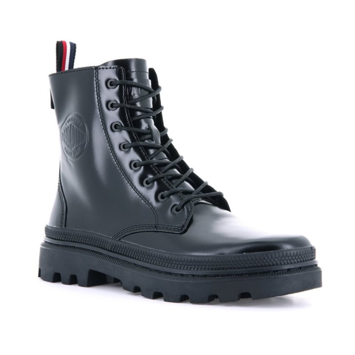 Bottes Palladium Pallatrooper Off-1 Homme Noir | FR OLU260M